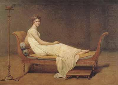 Jacques-Louis David Madame recamier (mk02) china oil painting image